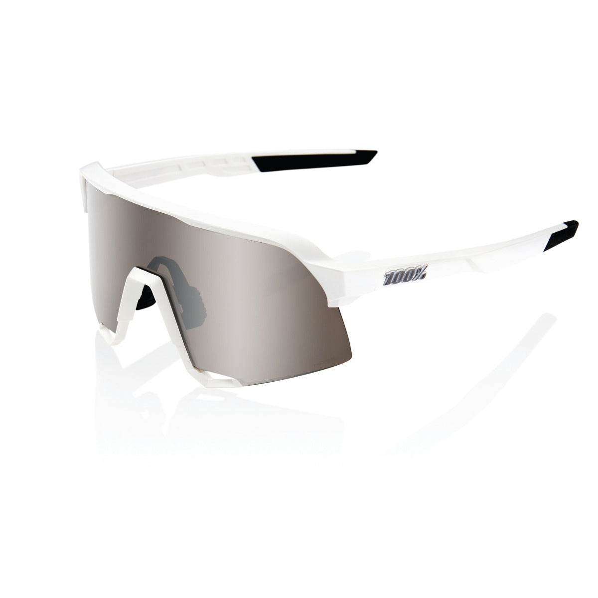 S3 - Matte White - HiPER Silver Mirror Lens